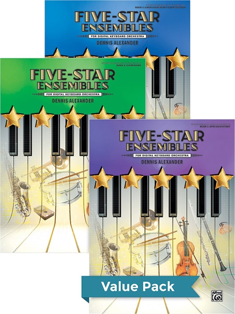 Five-Star Ensembles 1-3 (Pack)